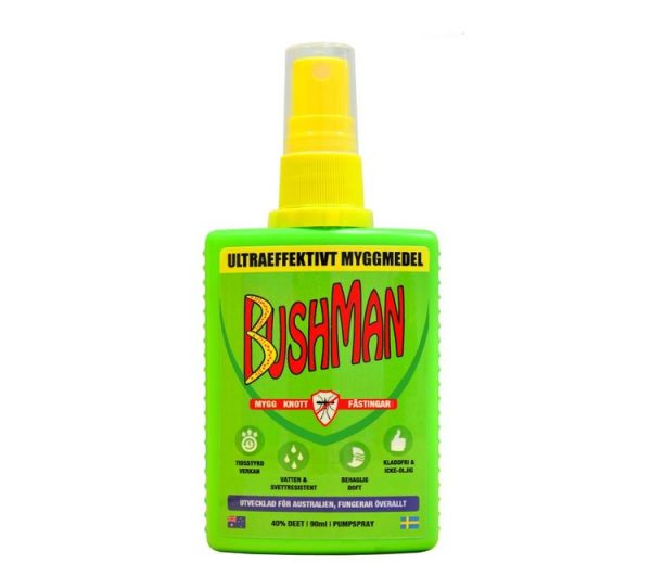 Bushman SPRAY 90 ml. Myggmedel